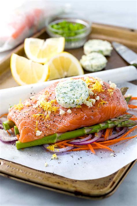 Salmon En Papillote In Paper With Vegetables Jessica Gavin