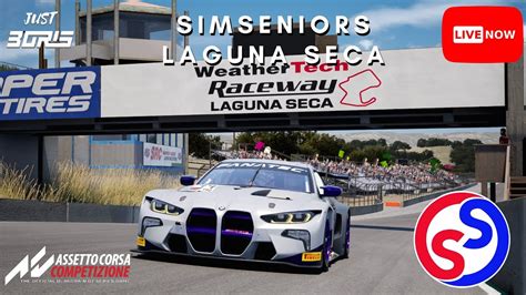 Simseniors Hr Laguna Seca Acc Csl Dd Youtube