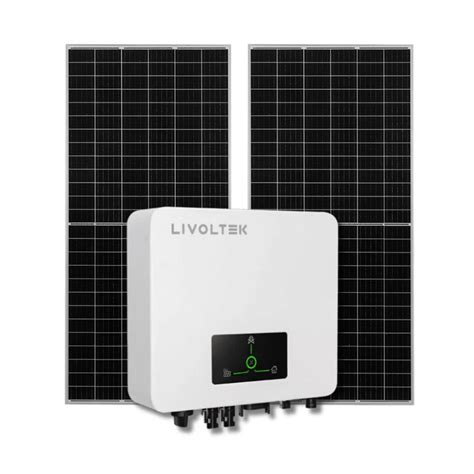 Gerador De Energia Solar Livoltek 2 2KwP Ongrid Sem Estrutura