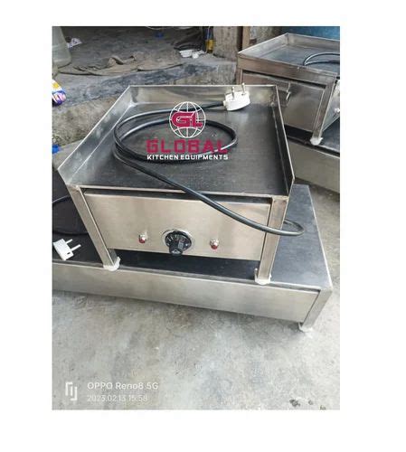 Stainless Steel SS Commercial Electric Hot Plate For Restaurant Size X X At Best