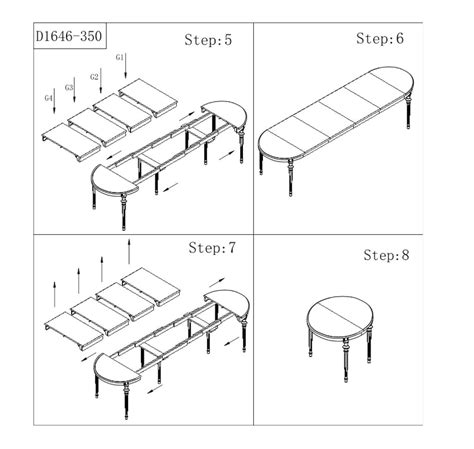 Furniture Assembly Instructions La Residence Interiors