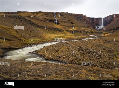 Iceland hengifoss waterfall hi-res stock photography and images - Alamy