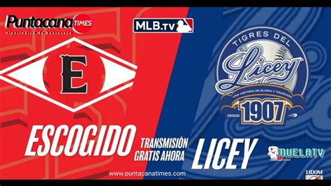 EN VIVO JUEGO DE PELOTA LICEY Vs ESCOGIDOS ESTAMOS EN PELOTA