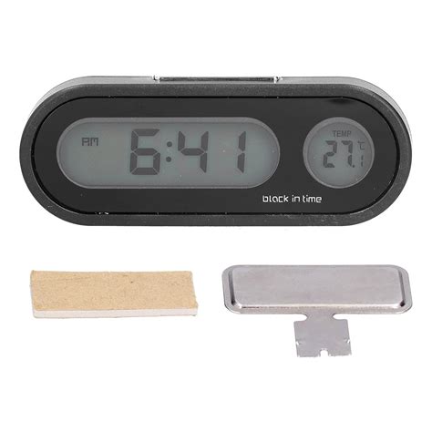 Car Clock Thermometer Digital Car Clocks For Dashboard In Car