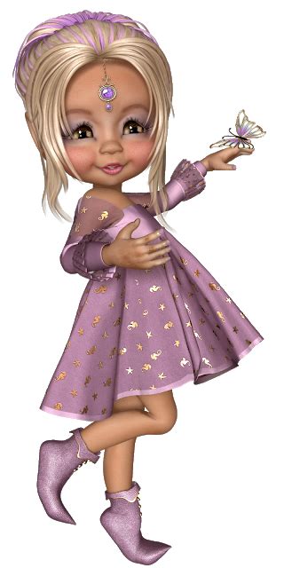 Radueriels Posey Kiki 19 Fairy Art Dolls Girl Cartoon Fantasy Art