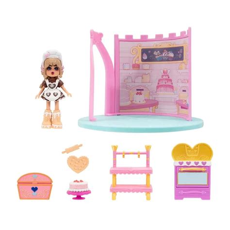 Royale High Baking Class Playset 3 Mini Doll Accessory Virtual Code