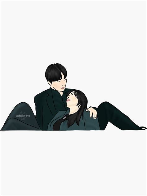 "Island Korean Drama Moment" Sticker for Sale by ArtRaftPro | Redbubble