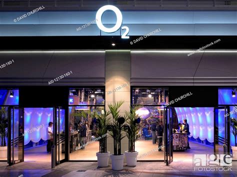 O2 Concept Store and Brand Experience, The O2, London, Stock Photo ...
