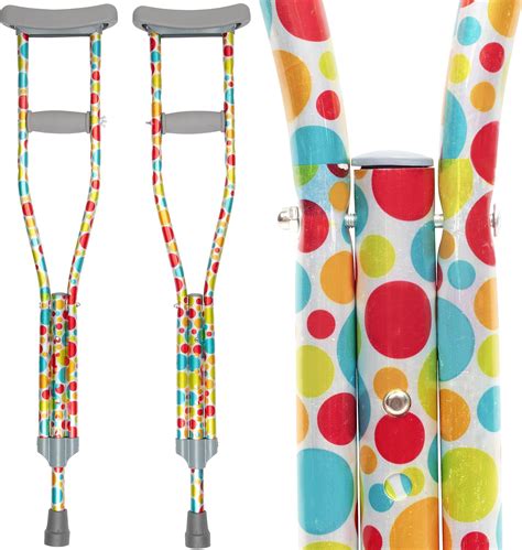 amazoncom  crutches fashion designed colored youth junior crutches