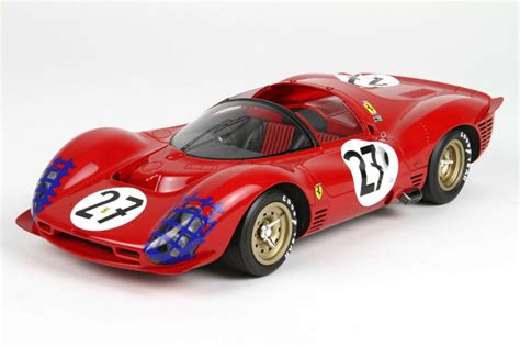 BBR New Ferrari 330 P3 Spider 24h Le Mans 1966 • DiecastSociety.com