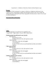 Chem Lab Docx Experiment Oxidation Of Alcohols Trends In