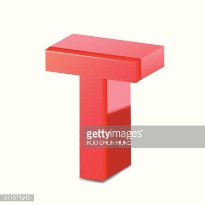 3d Red Letter T Stock Clipart | Royalty-Free | FreeImages