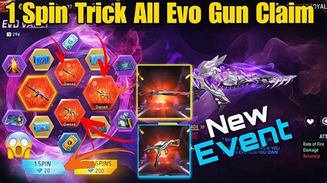 New Evo Vault Event Spin Free Fire New Evo Vault Event Evo Vault