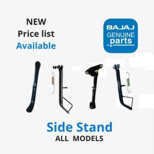 Bajaj Side Stand Price List All Models