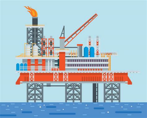 Oil Drilling Process Animation