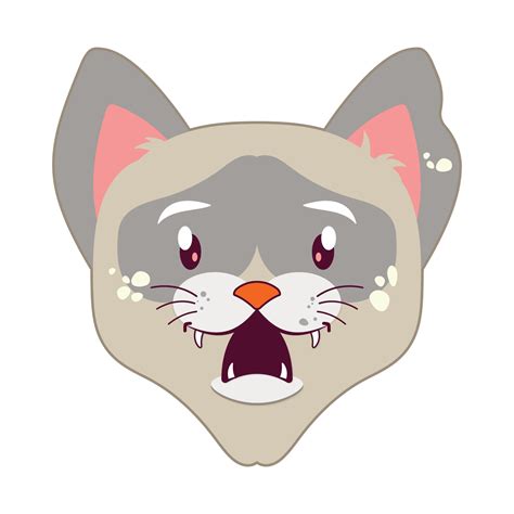 Free cat surprised face cartoon cute 14320305 PNG with Transparent ...