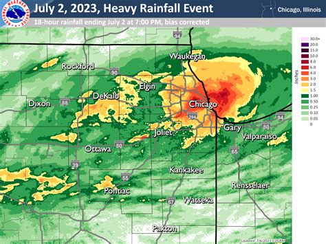 July 2, 2023: Significant Flash Flooding in Chicago and Nearby Suburbs