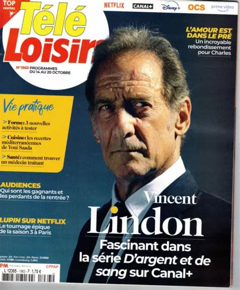 Tele Loisirs N Vincent Lindon Super Mario Bros Le Film Eur