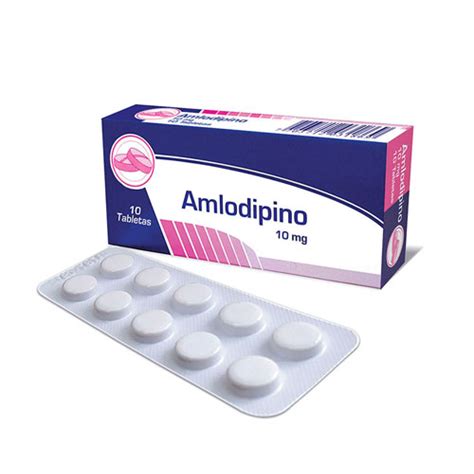 Amlodipino 10 Mg Coaspharma Caja X 10 Tabs Farmavida Droguería