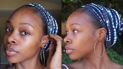 The Most Simple Yet Cute Headwrap Style For Low Bun Hairstyles YouTube