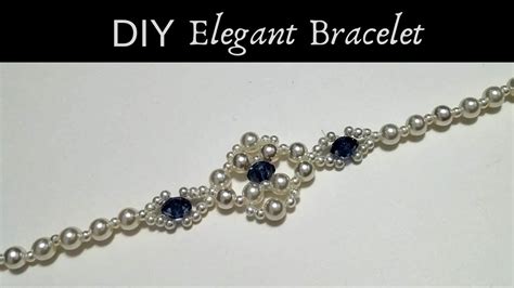 Diy Beaded Bracelet Easy Beading Tutorial Youtube