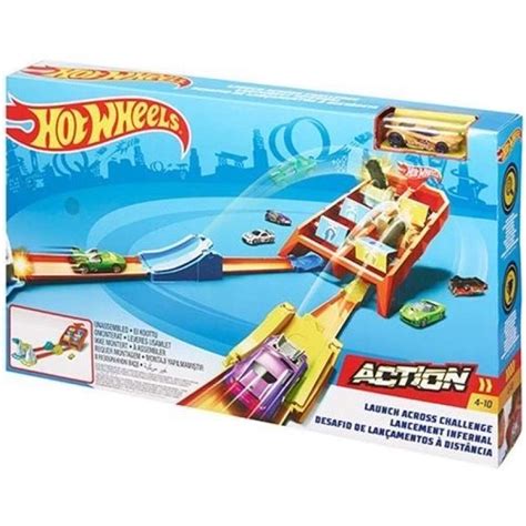 Promo Hotwheels Hot Wheels Launch Across Chalengge Playset Original Mattel Diskon 13 Di Seller