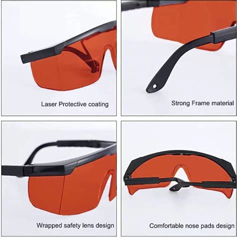 Laser Safety Glasses Goggles Eye Protection Uv Eyewear Blocking Od 4 190nm To 540nm Eyeglasses