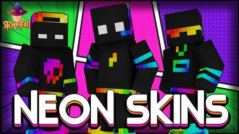 Neon Skins By Magefall Minecraft Skin Pack Minecraft Marketplace