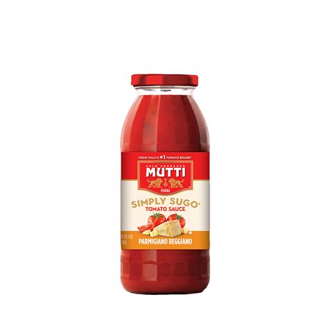 Simply Sugo Parmigiano Reggiano Dop Sauce 14 Oz 14 Oz Mutti Eataly