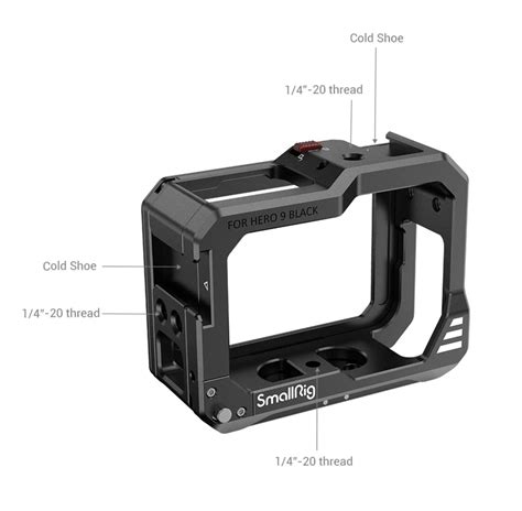 SmallRig GoPro Hero 12 11 10 9 Cage 3084 SYNTEX SK