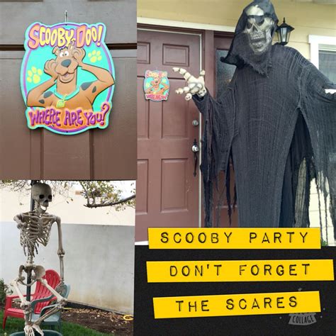 Scooby Doo Party: Break out the Halloween Decorations. | Scooby doo ...