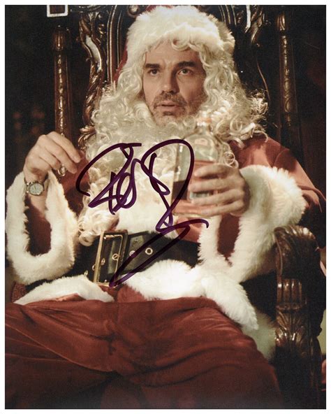 Billy Bob Thornton Signed 8x10 Photo Bad Santa Autographed Acoa Zobie Productions