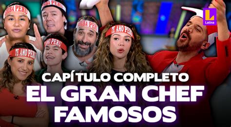 El Gran Chef Famosos Martes 12 De Setiembre PROGRAMA COMPLETO