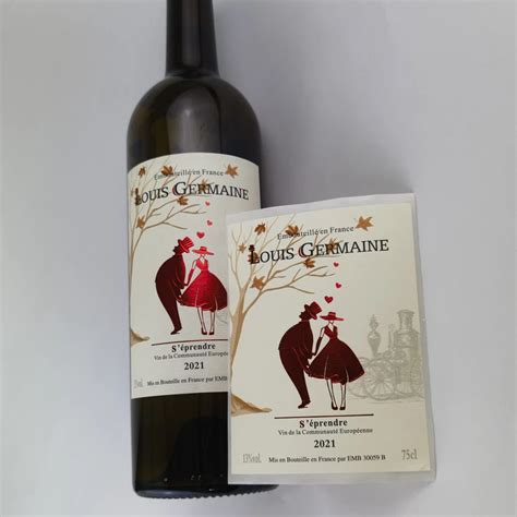 Luxury Custom Hot Stamping Gold Foil Wine Label Printing Personalized Debossed Textured Paper