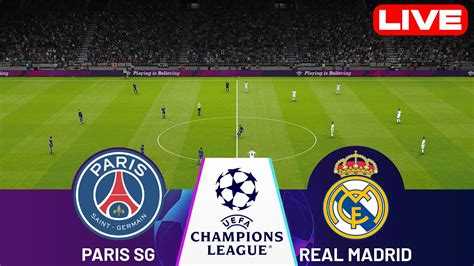 Football Live🔴 Paris Sg Vs Real Madrid Uefa Champions League 15th February 2022 Full Match