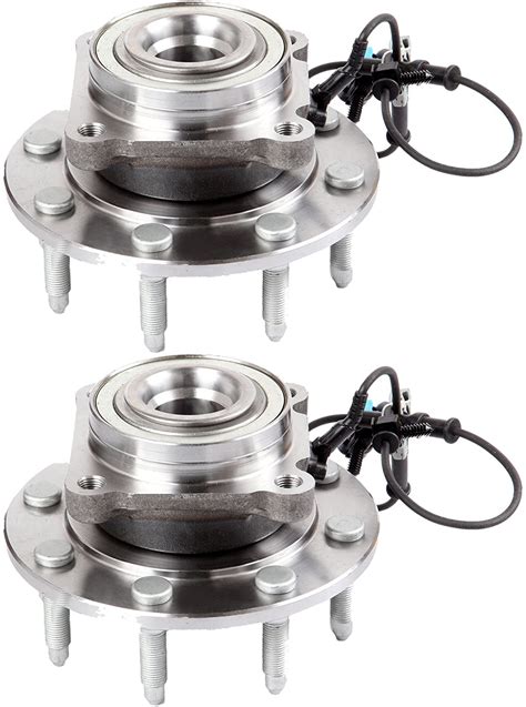 Eccpp Replacement For Pair Of New Complete Front Wheel Hub Bearing