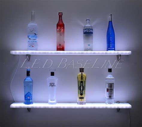 12 Ideas of Led Floating Glass Shelves