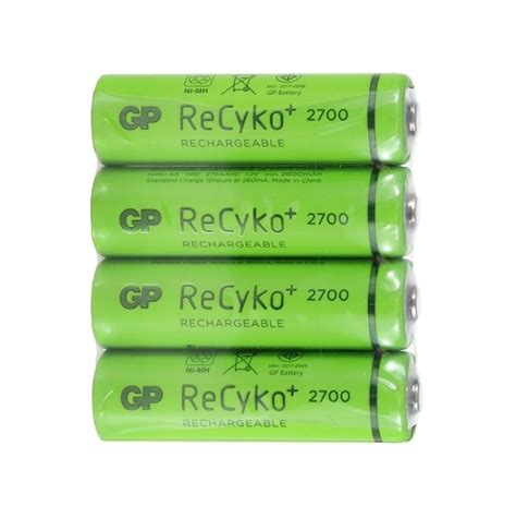 Akumulatorki GP AA/R6 270AAHC 2700mAh – 4 sztuki – Komers – Hurtownia ...