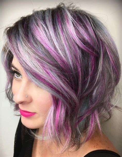 50 Best Gray Ombré Hair Color Ideas for Short Haircuts in Summer 2019