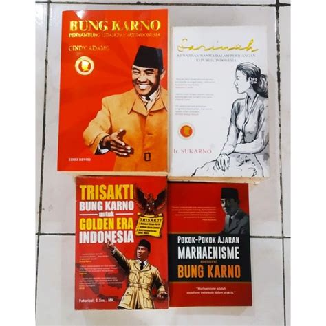 Jual Obral Buku Bacaan Bung Karno Sukarno Sarinah Trisakti