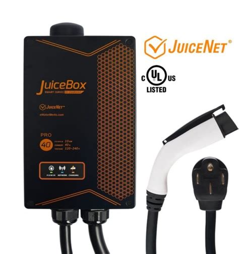 Juicebox Pro With Juicenet Wifi Equipped Ul Listed Electric