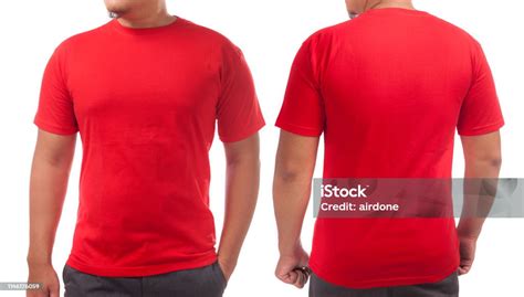 Red Shirt Design Template Stock Photo Download Image Now Clothing