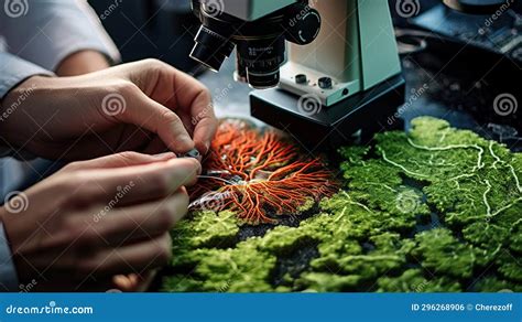 A Microbiologist Conducts Research Stock Photo - Image of coat ...