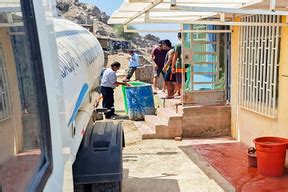 Abasteciendo Agua Potable Noticias Municipalidad Distrital De