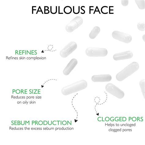 Fabulous Face 60 Capsules Skin Nutrition Sa