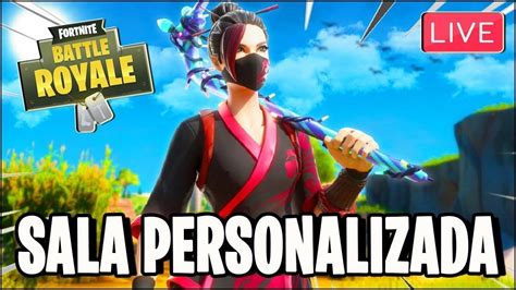 Fortnite Ao Vivo Sala Personalizada Outfit Inscrito 4SAFE