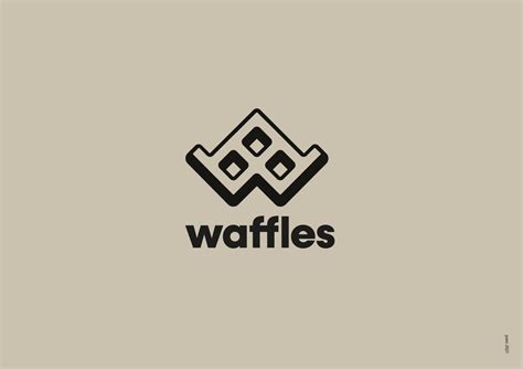 Waffle logo on Behance