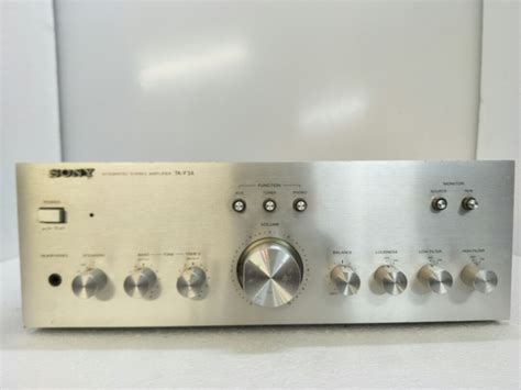 Sony TA F3A Integrated Stereo Amplifier Audio Portable Audio