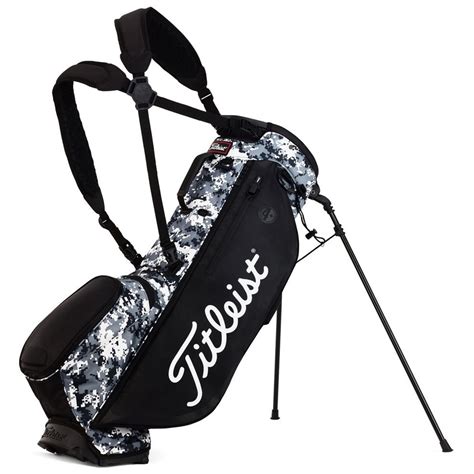 Titleist Players 4 Plus Digital Camo Stand Golf Bag Camo Black Grey ...