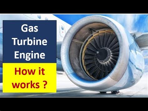 Gas Turbine Engine Working Aircraft Engines Youtube